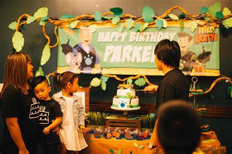 The Parker Project: Wild Kratts Birthday Party at Nickel City San Diego