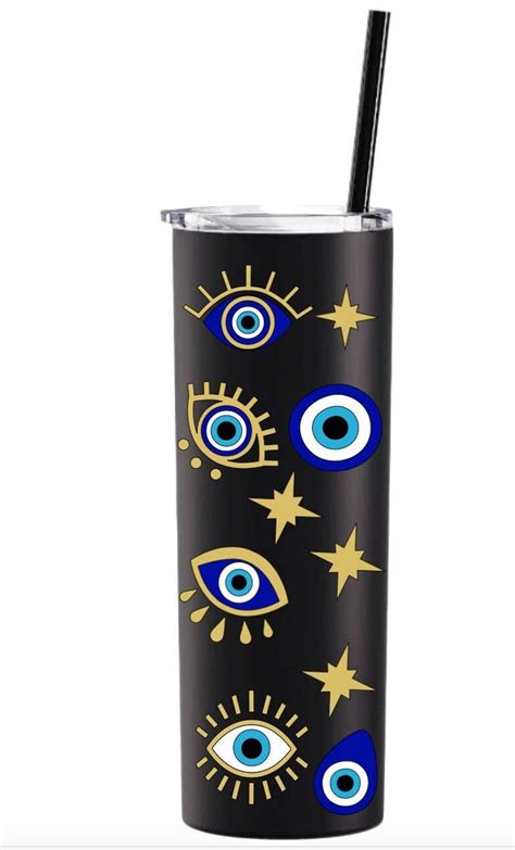 Evil Eye Tumbler Evil Eye Cup Coffee Mug Gift Mug Cup Hot