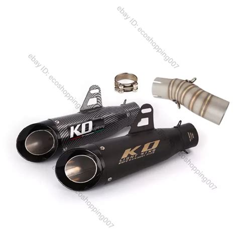 FOR CF MOTO 450SR 2022 2023 Motorcycle Mid Exhaust Link Pipe 51mm