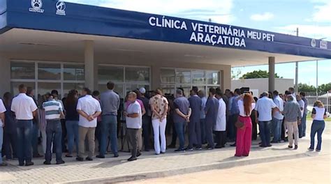 Cl Nica Veterin Ria Inaugurada Em Ara Atuba Recordtv Rio Preto