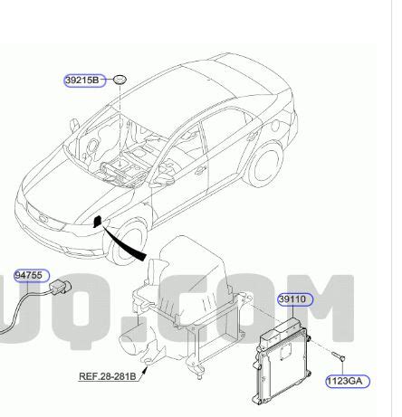 Ecu Cerebro Computador Para Kia Cerato Koup At Parte No