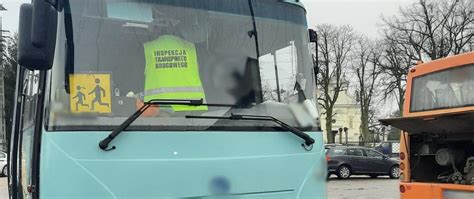 Wzmo One Kontrole Autobus W Przewo Cych Dzieci Na Mazowszu G Wny