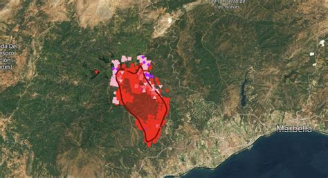 El Incendio Forestal De Pujerra Y Benahav S Ha Calcinado