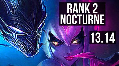 NOCTURNE Vs EVELYNN JNG Rank 2 Nocturne 6 0 5 Dominating NA