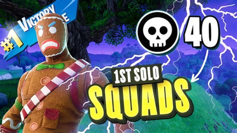 Fortnite 40 Kills Solo Vs Squads In OG Season Gameplay YouTube