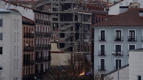 La Fuerte Explosión Que Destrozó Un Edificio En El Centro De Madrid En Enero 2021 En Imágenes