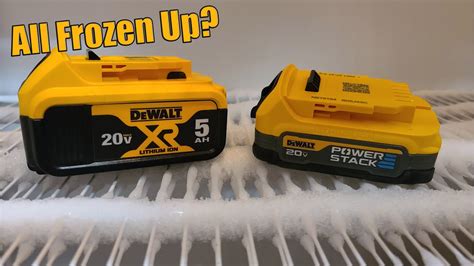 How Does The Dewalt Powerstack Do In The Cold Compared To The Xr Ah