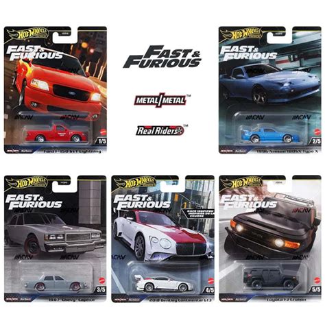 Mattel Hot Wheels Premium 2024 Fast Furious Mix 4 HNW46 H 1 64