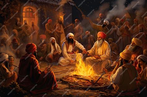 Premium Photo | Indian Lohri Festival