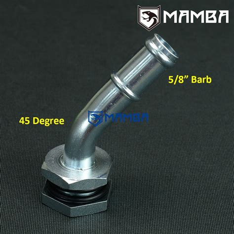 Turbo Oil Pan Oil Sump Return Drain Plug Adapter Bung Fitting