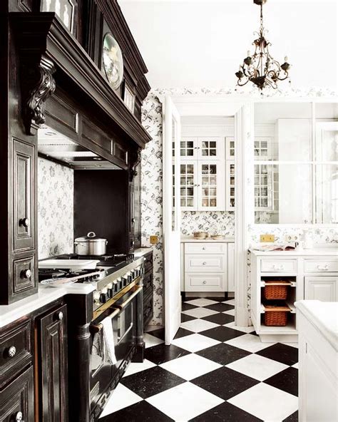 25 Beautiful Black And White Kitchens The Cottage Market