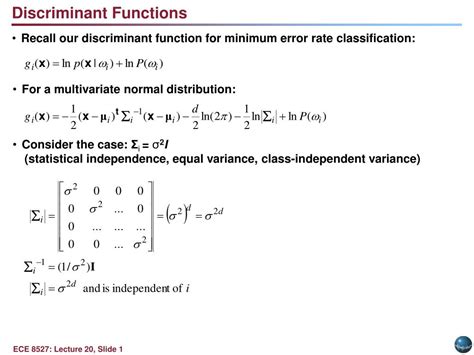 Ppt Objectives Linear Discriminant Functions Gradient Descent