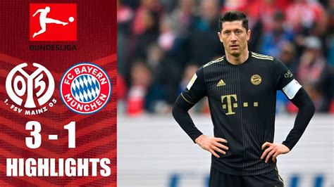 Mainz Vs Bayern Munich 3 1 Highlights Bundesliga 2021 22 YouTube