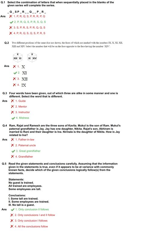 Ssc Cgl 2020 Exam Paper Held On 17 August 2021 Shift 3 Reasoning