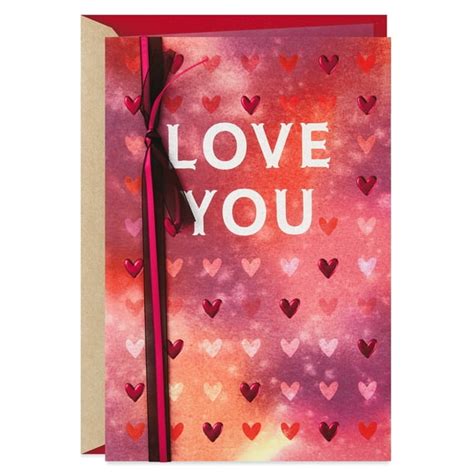 Hallmark Valentines Day Card (The Right Words) - Walmart.com - Walmart.com