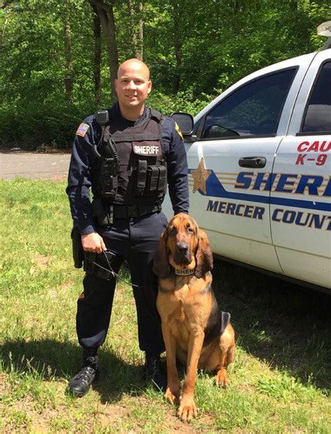 Mercer Sheriffs Office Welcomes New Bloodhound