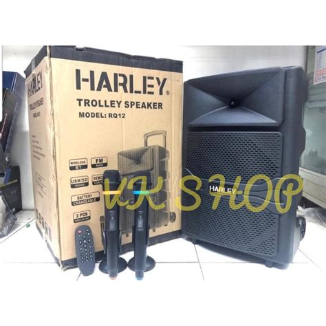 Jual Speaker Portable Wireless Meeting Harley Rq Rq Inch