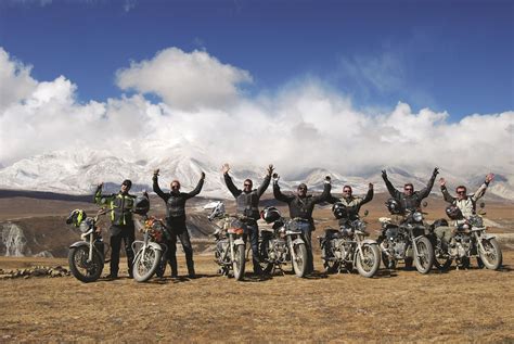 Motorcycle Tour In Nepalroyal Enfields In The Himalayans