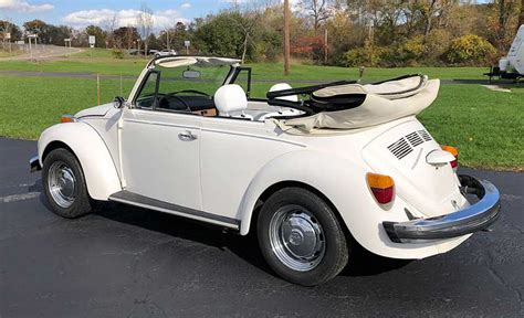 1978 Volkswagen VW Super Beetle Convertible For Sale Dave Knows Cars