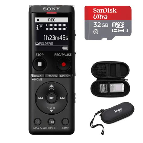 Amazon Sony ICD UX570 Series Digital Voice Recorder Black With