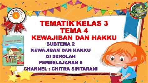 Soal Kunci Jawaban Tematik Subtema Kelas Sd Pembelajaran