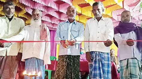 Farmers Farmers Of Two Faiths Inaugurate Jagaddhatri Puja In Malda