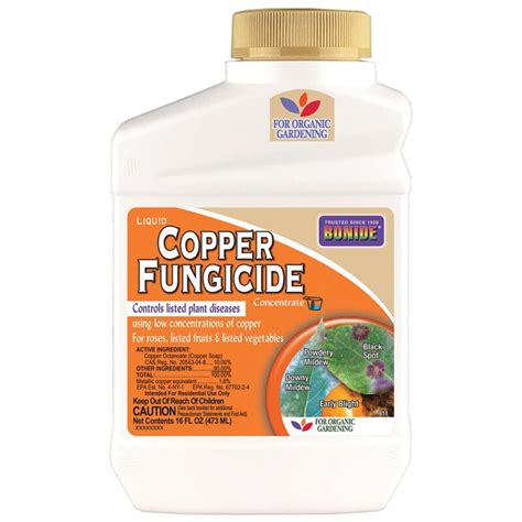 Bonide Liquid Copper Fungicide Concentrate Pint Augusta