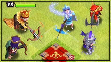 New Ice Archer Queen All Queen Skins Battle Each Other Clash Of Clans Youtube