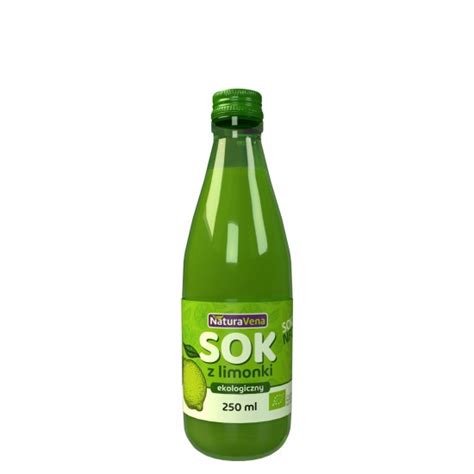 SOK Z LIMONKI NFC BIO 250 Ml NATURAVENA