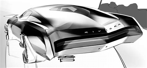 Car design sketches #6 on Behance