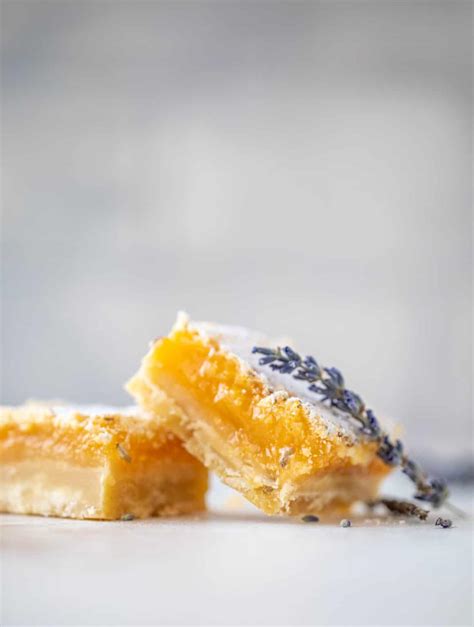 Lavender Lemon Bars Lemon Bars Recipe With Lavender