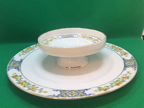 Pretty Nippon Two Tier Serving Plate Etsy