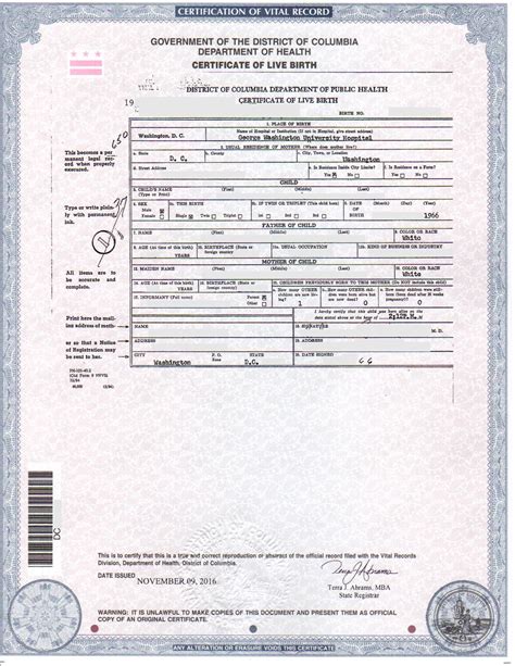 Birth Certificate Vital Records Of Louisiana Literacy Basics