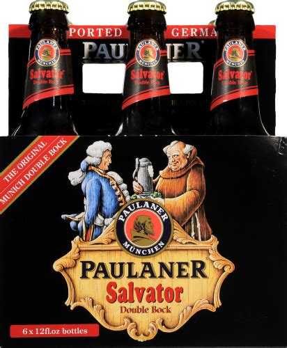 Paulaner Salvator Double Bock European Imported Beer 6 Bottles 11 2