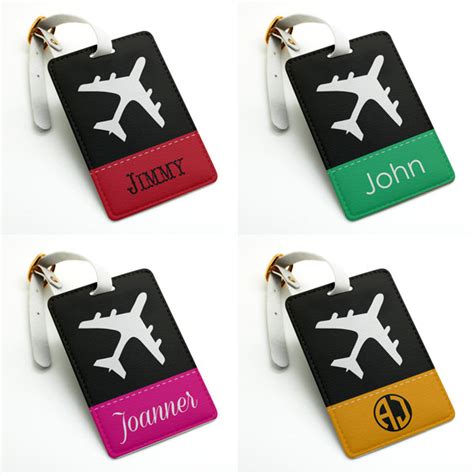 Personalized name tag, Luggage Tag, Bag Tag, Travel Tag, Suitcase Tag ...