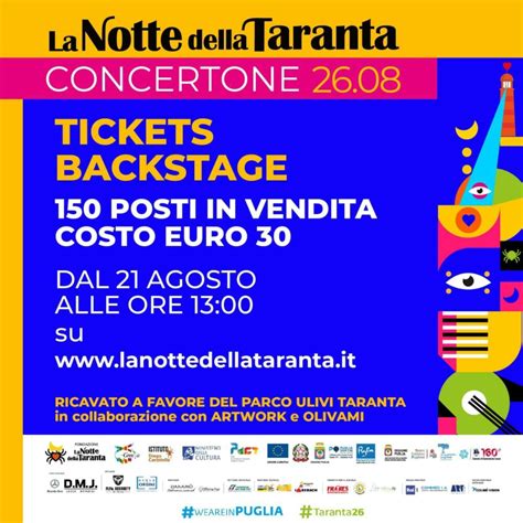 Sulla Biglietteria Online Di ArtWork In Vendita I Tickets Per L Area