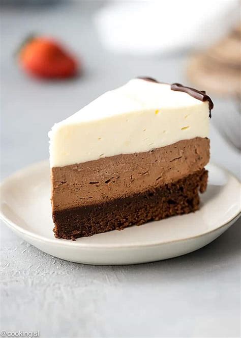 Triple Chocolate Mousse Cake