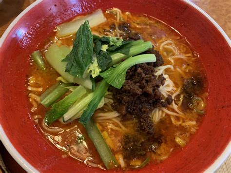 ”また食べたくなる担々麺” 中国四川料理 錦城 本店 Ueken No Brightfarm Village