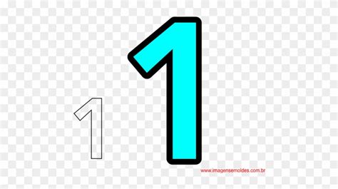 Molde Numero 1 Png