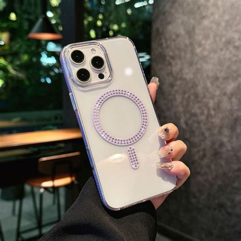 Magnetyczne przezroczyste etui na telefon do Iphon... – Vicedeal