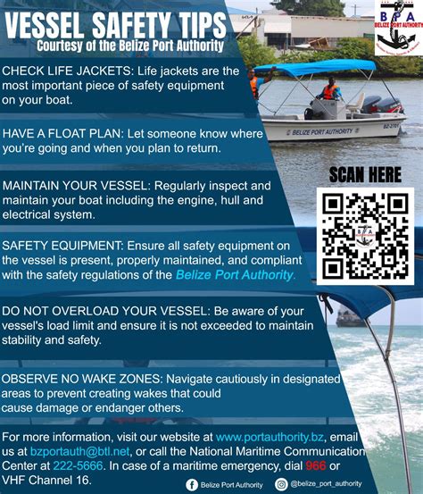 Belize - The Belize Port Authority reminds all vessel operators and