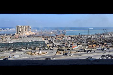 Foto Edificios Destrozados Así Amanece Beirut Después De La Tragedia