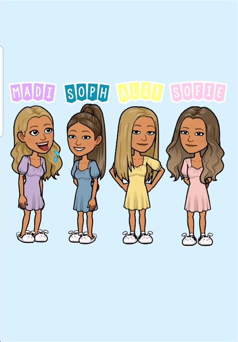 Gorgeous Best Friend Bitmoji Idea Video In 2023 Snapchat Best