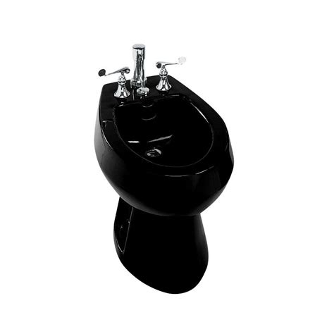 KOHLER San Tropez Elongated Bidet In Black Black K 4854 7 The Home Depot