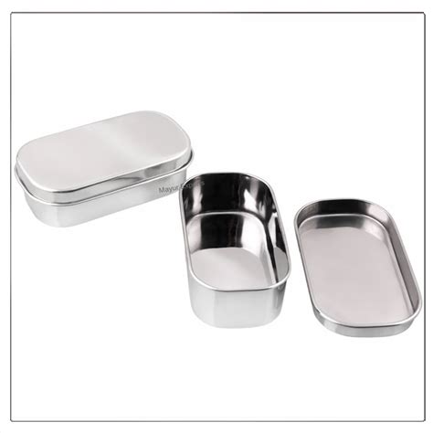 Stainless Steel Rectangular Container For Snacks And Nuts Buy