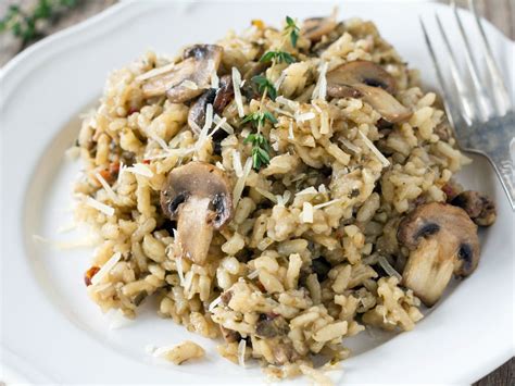 Risotto Aux Champignons Facile Recette De Risotto Aux Champignons