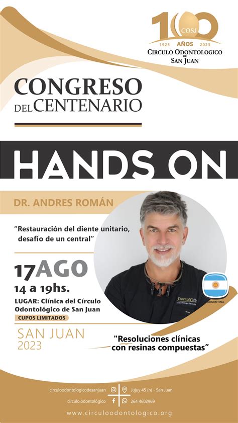 Hands On Dr Andres Román Circulo Odontologico De San Juan