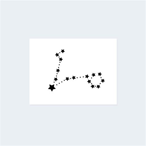 Pisces Constellation (Set of 2) – Tattoo Icon