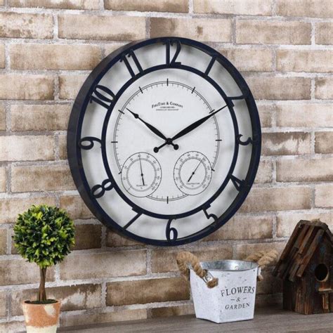 Outdoor Clocks A Timeless Addition Outdoor Decor Art Home