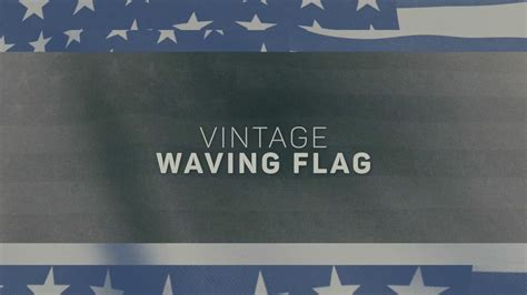 Vintage Waving Flag Collections Shift Worship